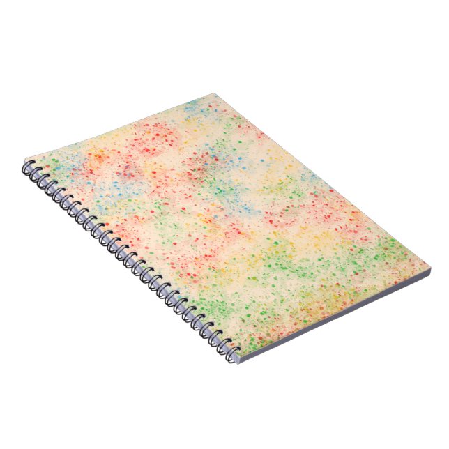 Confetti Pattern Notebook (Right Side)