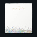 Confetti Personalised Notepad Stationery<br><div class="desc">More pretty Notepads in the Little Bayleigh Store!</div>