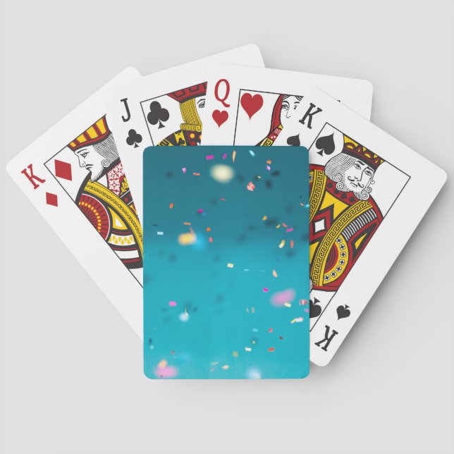 Confetti Playing Cards (Back)