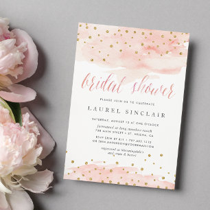 Confetti Pop   Bridal Shower Invitation