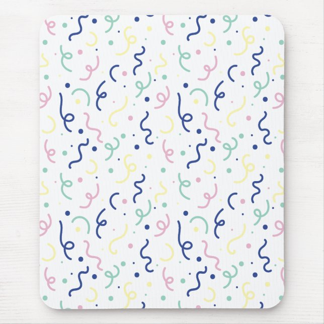 Confetti Pop - Multi Mouse Pad (Front)
