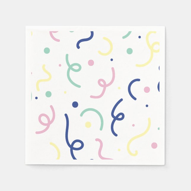 Confetti Pop - Multi Napkin (Front)