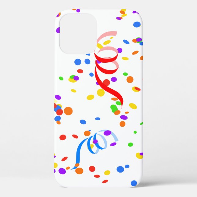 Confetti streamer party carnival Case-Mate iPhone case (Back)