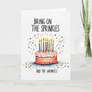 Confetti Swirl Birthday Card