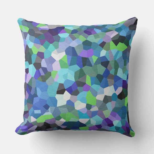 Confetti Violet Blues Cushion (Front)