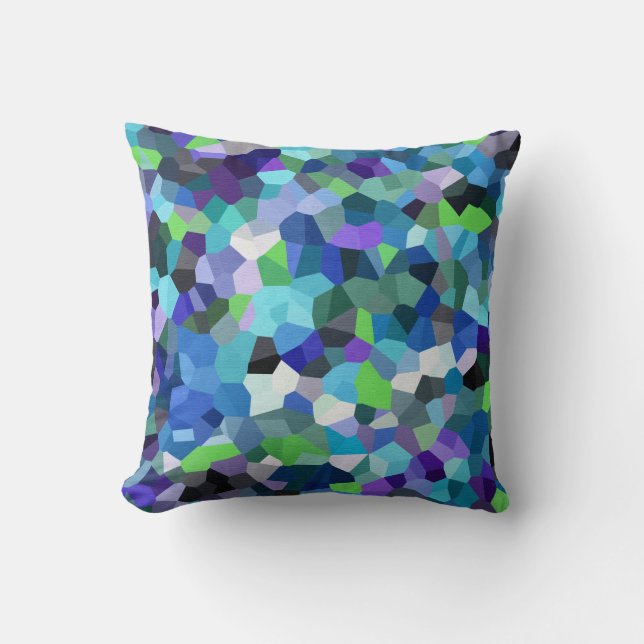 Confetti Violet Blues Cushion (Front)