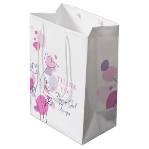 Confetti wedding flower girl favour medium gift ba bag
