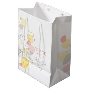 Confetti wedding flower girl favour medium gift ba bag
