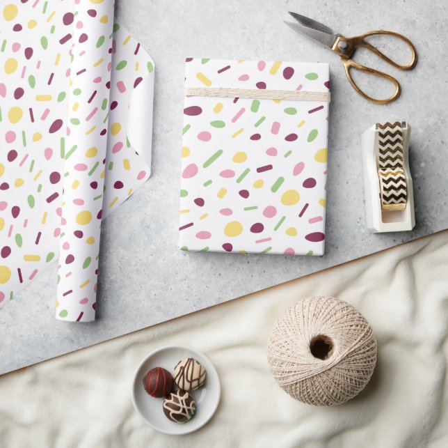 Confetti. Wrapping Paper (Crafts)