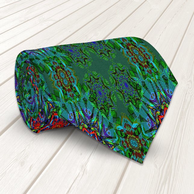 Confianza textile texture mandala pattern tie (Creator Uploaded)