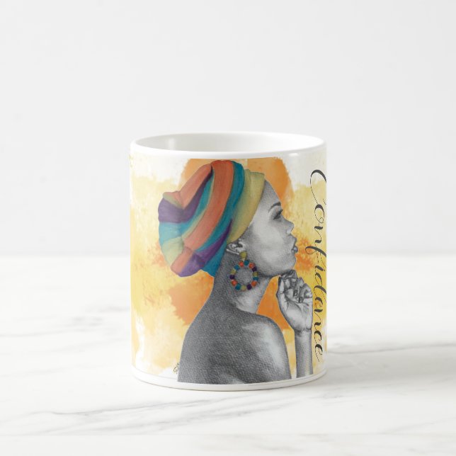 Confidence Classic Mug, 11 oz Coffee Mug (Center)
