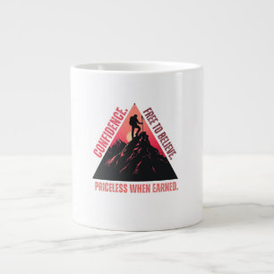 Confidence Coffee Mug-Inspirational Large Coffee Mug