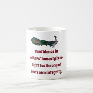 Confidence In Others' Integrity - Confidence Quote Coffee Mug