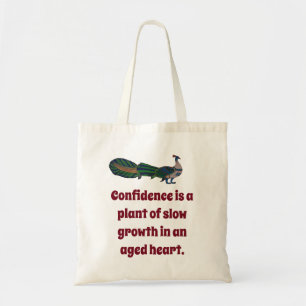 Confidence Is A Plant - Confidence Quote Tote Bag