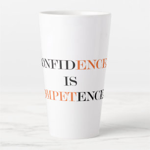 Confidence Latte Mug