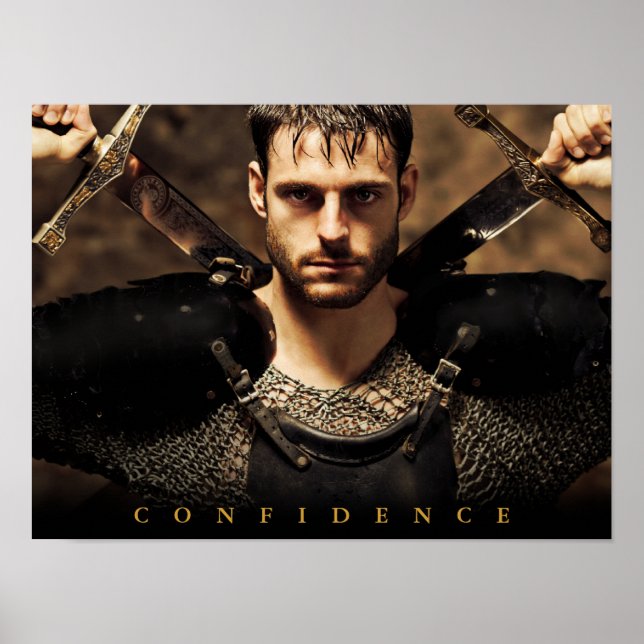 Confidence motivational poster (Front)