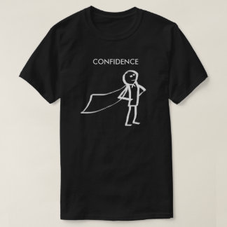 Confidence Stick Man Figure T-Shirt