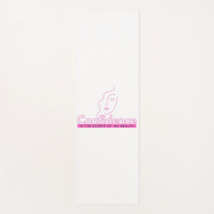 Confidence yoga mat
