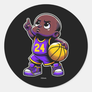 Confident And Emotional Little Ller Honours Bold # Classic Round Sticker