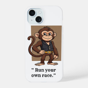 Confident Monkey– Simple Lifest iPhone / iPad case
