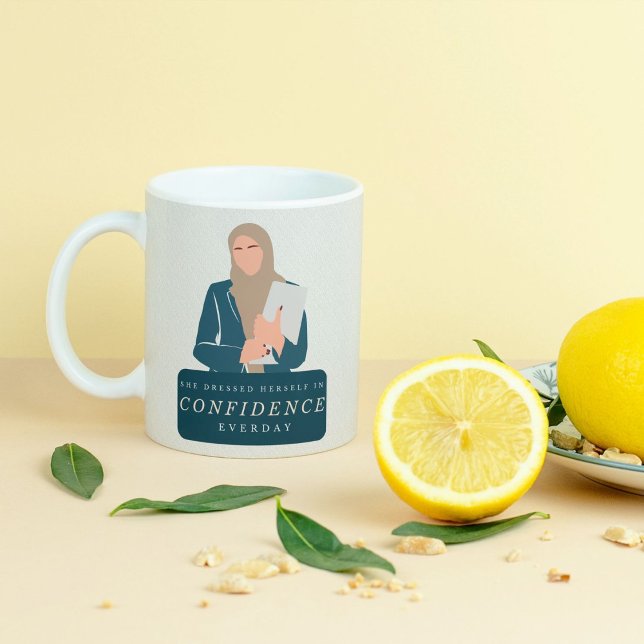Confident Muslim Woman Coffee Mug (Creator Uploaded)