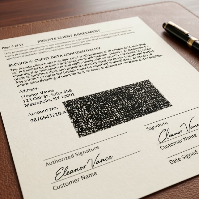 Confidential Document Security Self-inking Stamp (Creator Uploaded)