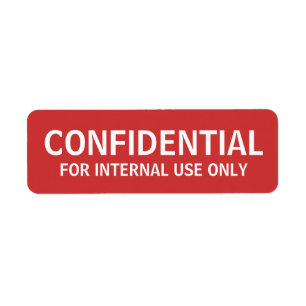 CONFIDENTIAL labels