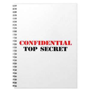 Confidential Notebook