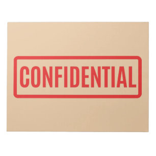 Confidential Notepad