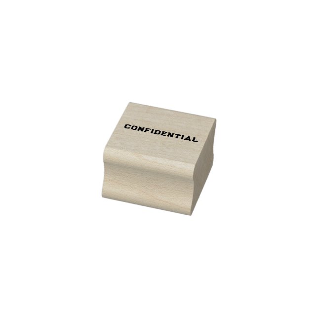 Confidential Rubber Stamp (Stamp)