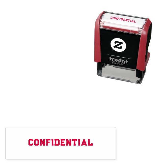 Confidential Self-inking Stamp (In Situ)