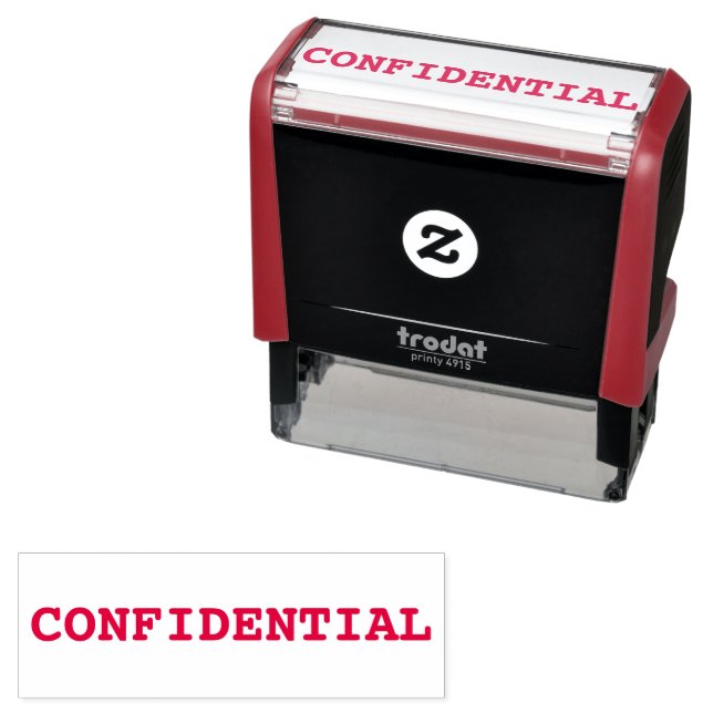 Confidential Self-inking Stamp (In Situ)