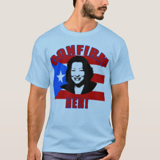 Confirm Her with Puerto Rico Flag Products T-Shirt