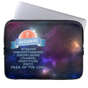 Confirmation 7 Gifts of the Holy Spirit Laptop Sleeve