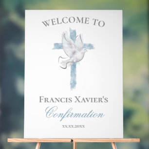 Confirmation Acrylic Sign