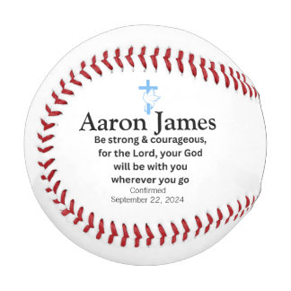 Confirmation Baseball Gifts for Boys