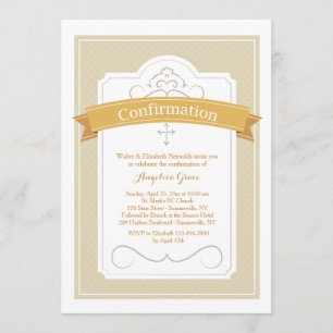 Confirmation Blessing Invitation