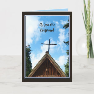 Confirmation Blessings Greeting Card