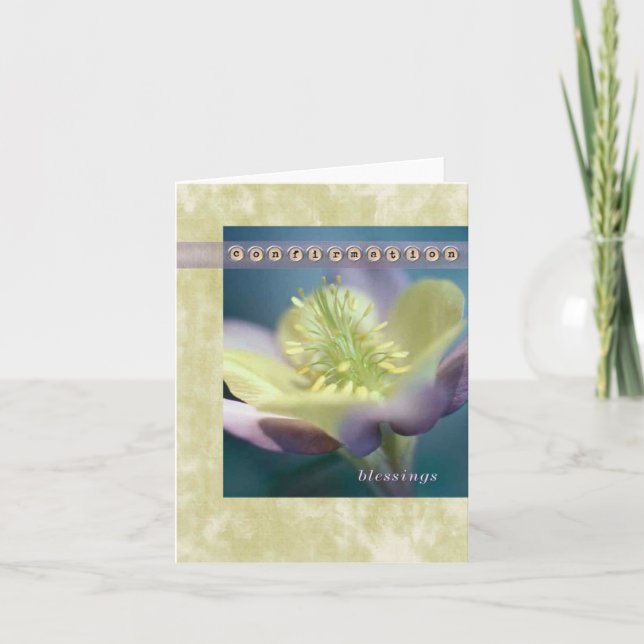 Confirmation Card (Front)