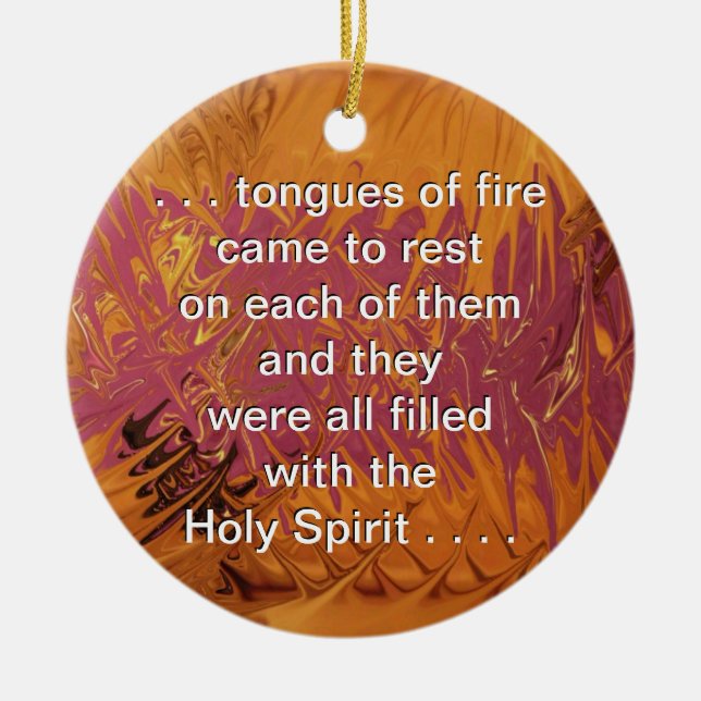 Confirmation Ceramic Tree Decoration (Front)