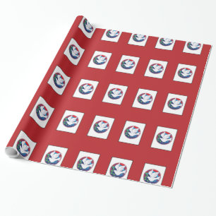 Confirmation, Dove Colourful, Vertical Gift Items Wrapping Paper