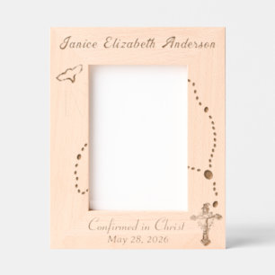 Confirmation Engraved Frames