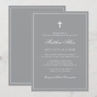 Confirmation For Him | Elegant Classic Cross