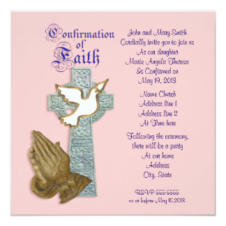 Catholic Confirmation Invitations 7