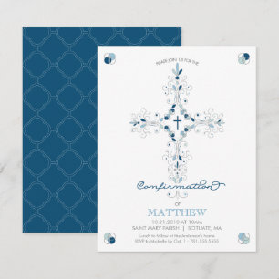 Confirmation Invitation - Catholic Ceremony Invite