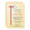 Confirmation Invitation Daughter Cross Dove Rays