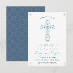 Confirmation Invitation - Invite with Cross
