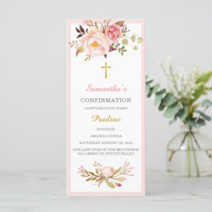 Confirmation Invitations for Girls