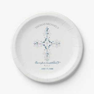 Confirmation Paper Plate - Custom Party Plates
