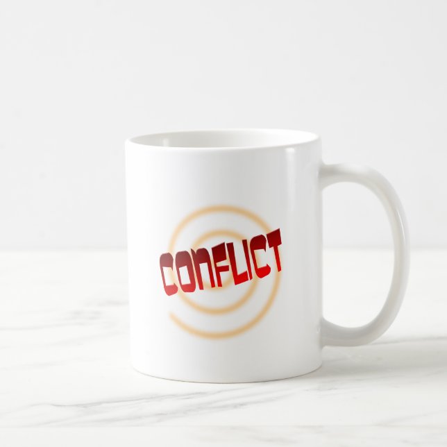 conflict coffee mug (Right)